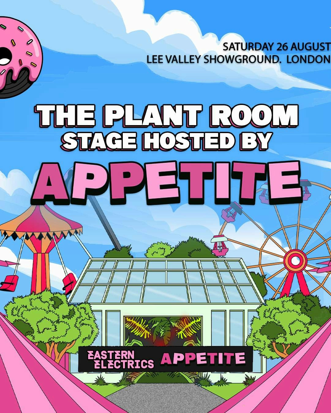 Get to know The Plant Room Stage hosted by Appetite